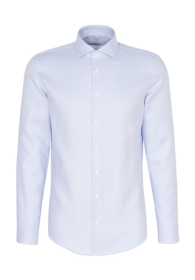 Рубашка делового покроя с длинным рукавом и воротником-стойкой Seidensticker, синий
Рубашка делового покроя с длинным рукавом и воротником-стойкой Seidensticker, синий