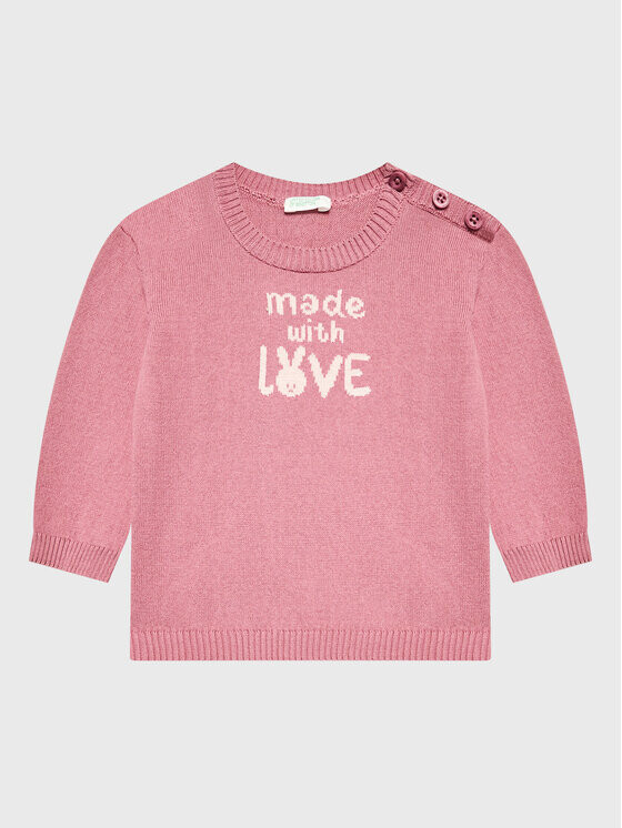 Свитер обычного кроя United Colors Of Benetton, розовый
Свитер обычного кроя United Colors Of Benetton, розовый