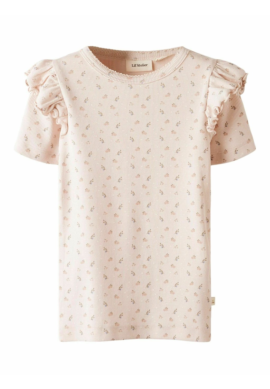 Футболка с принтом SLIM FIT Lil' Atelier, цвет Peach Blush 
Футболка с принтом SLIM FIT Lil' Atelier, цвет Peach Blush
