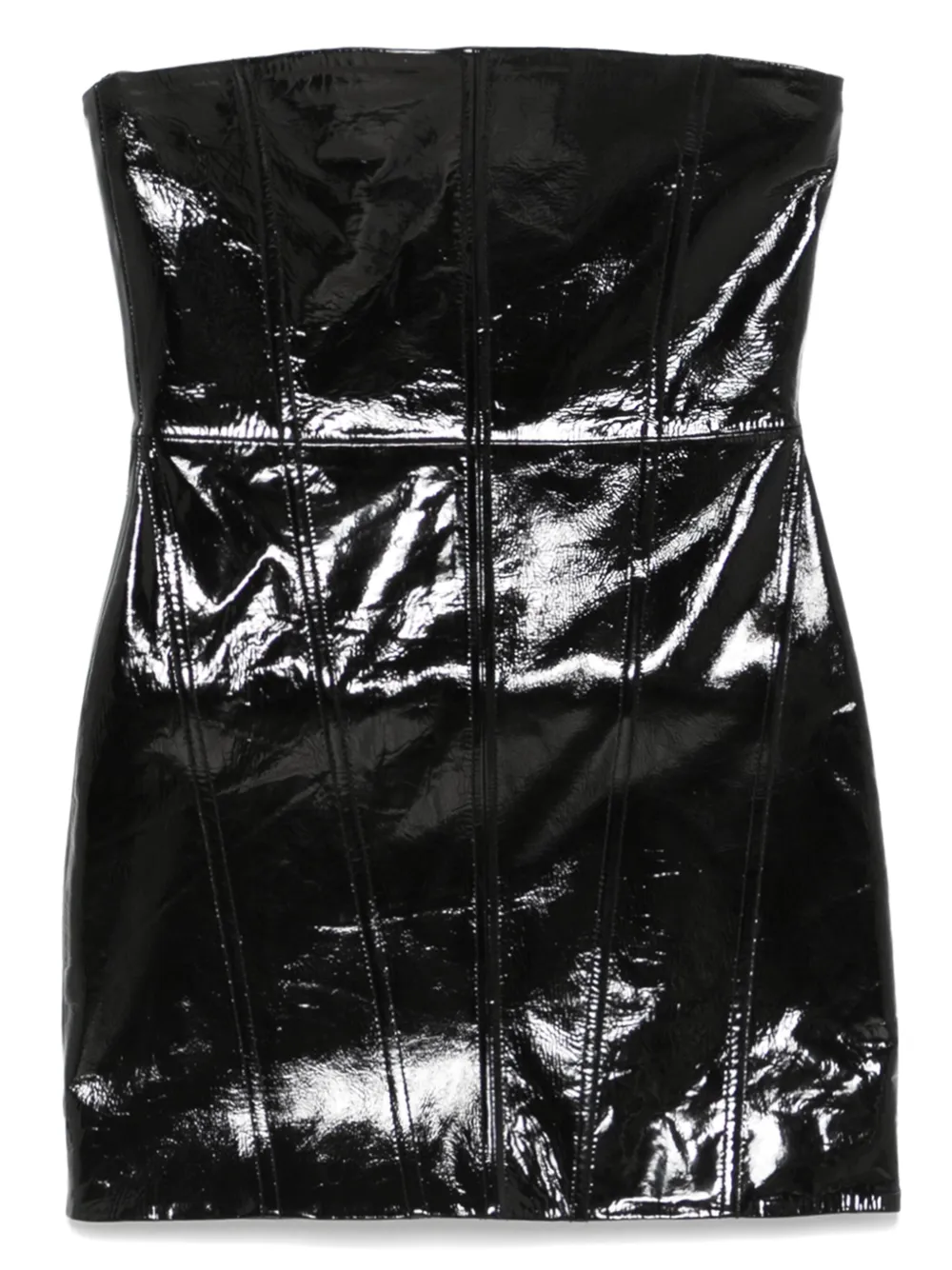 Лакированное платье мини Retrofete, черный
Лакированное платье мини Retrofete, черный