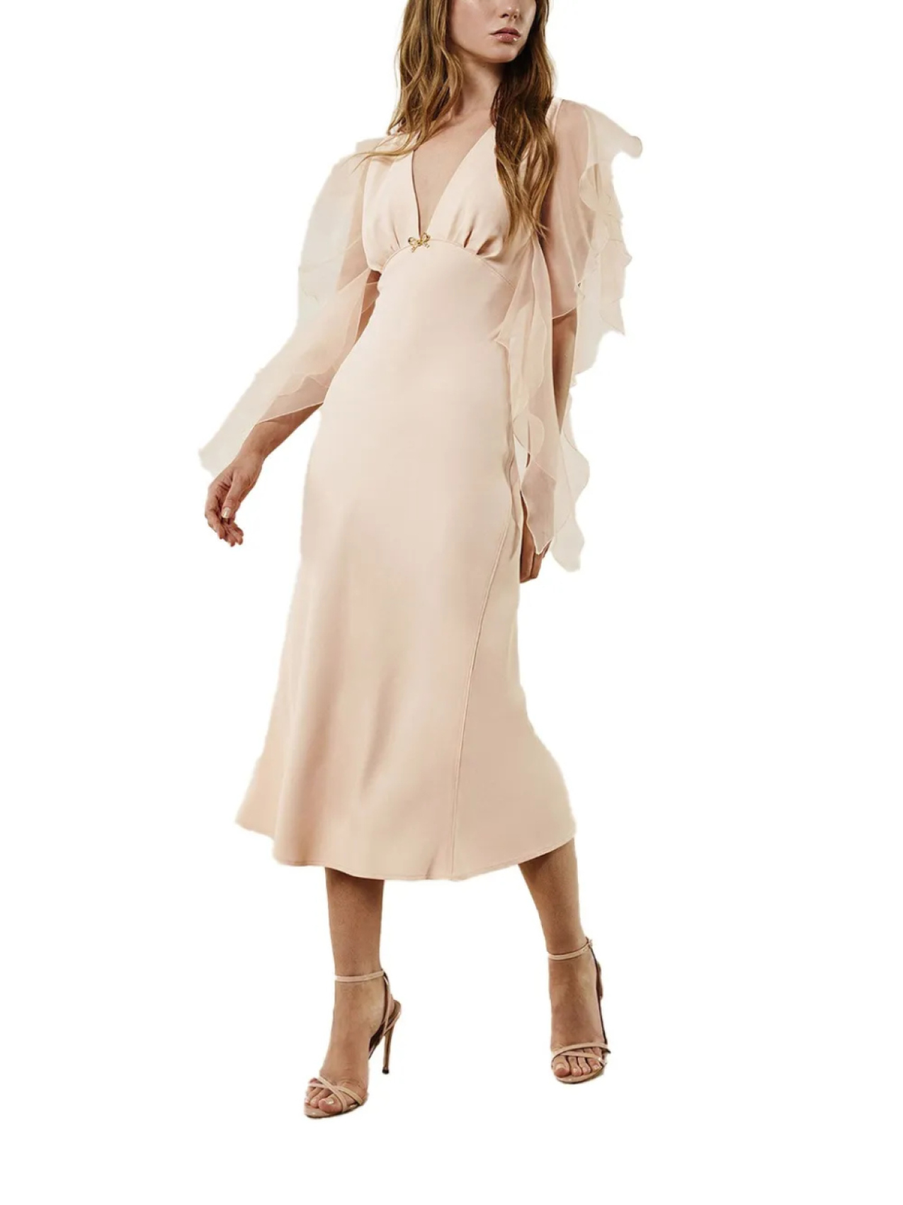 Платье миди с оборками на рукавах PRONOVIAS PARTY EDIT, нейтральный
Платье миди с оборками на рукавах PRONOVIAS PARTY EDIT, нейтральный