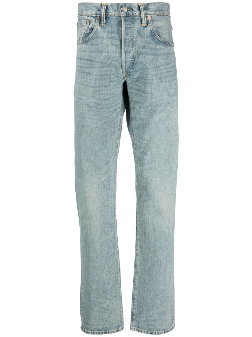 Прямые джинсы с нашивкой-логотипом Ralph Lauren RRL, синий
Прямые джинсы с нашивкой-логотипом Ralph Lauren RRL, синий