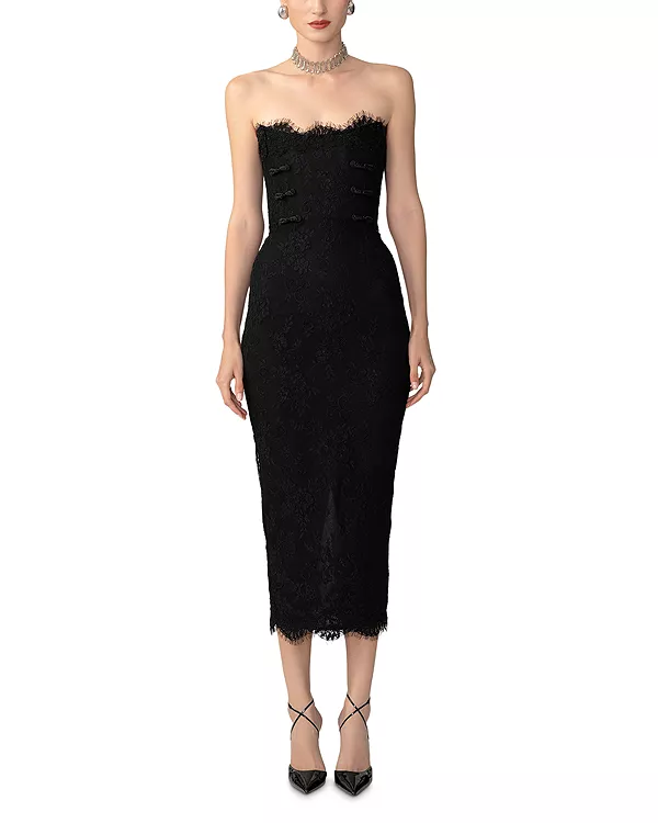 Кружевное платье Софина Sau Lee, черный
Кружевное платье Софина Sau Lee, черный