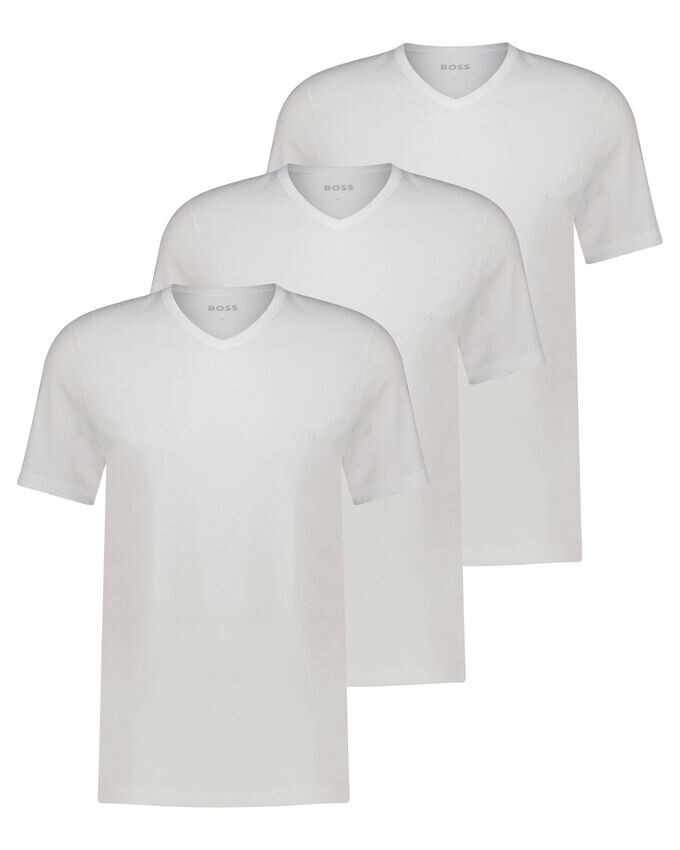 Классические майки, упаковка из 3 шт Boss, белый
Классические майки, упаковка из 3 шт Boss, белый