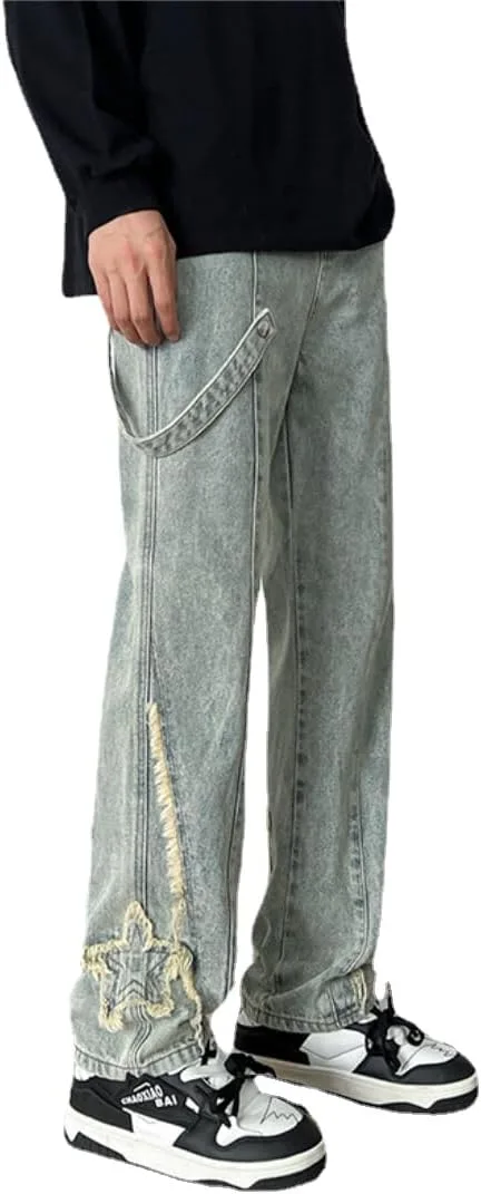 Джинсы baggy с пачворк-звездами в стиле fairycore Attria
Джинсы baggy с пачворк-звездами в стиле fairycore Attria