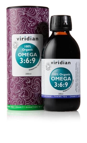 Масло Viridian, Organic Omega 3:6:9, БАД, 200 мл 
Масло Viridian, Organic Omega 3:6:9, БАД, 200 мл