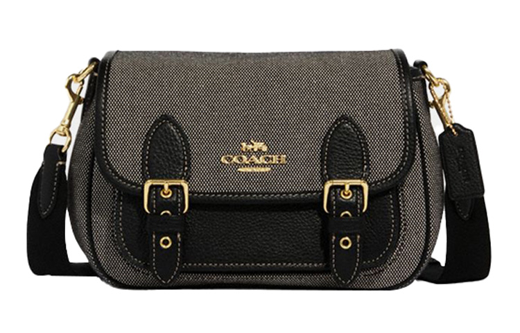 Сумка через плечо среднего размера Lucy из ткани с кожаной вставкой на плече, черная, COACH
Сумка через плечо среднего размера Lucy из ткани с кожаной вставкой на плече, черная, COACH