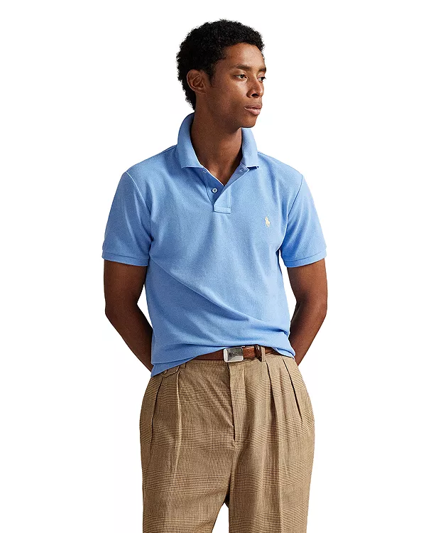 Знаменитая сетчатая рубашка-поло Polo Ralph Lauren, синий
Знаменитая сетчатая рубашка-поло Polo Ralph Lauren, синий