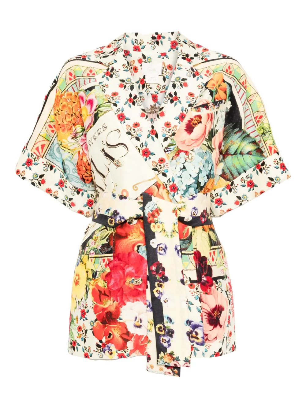 Двубортный пиджак aromatic amor Camilla, желтый 
Двубортный пиджак aromatic amor Camilla, желтый