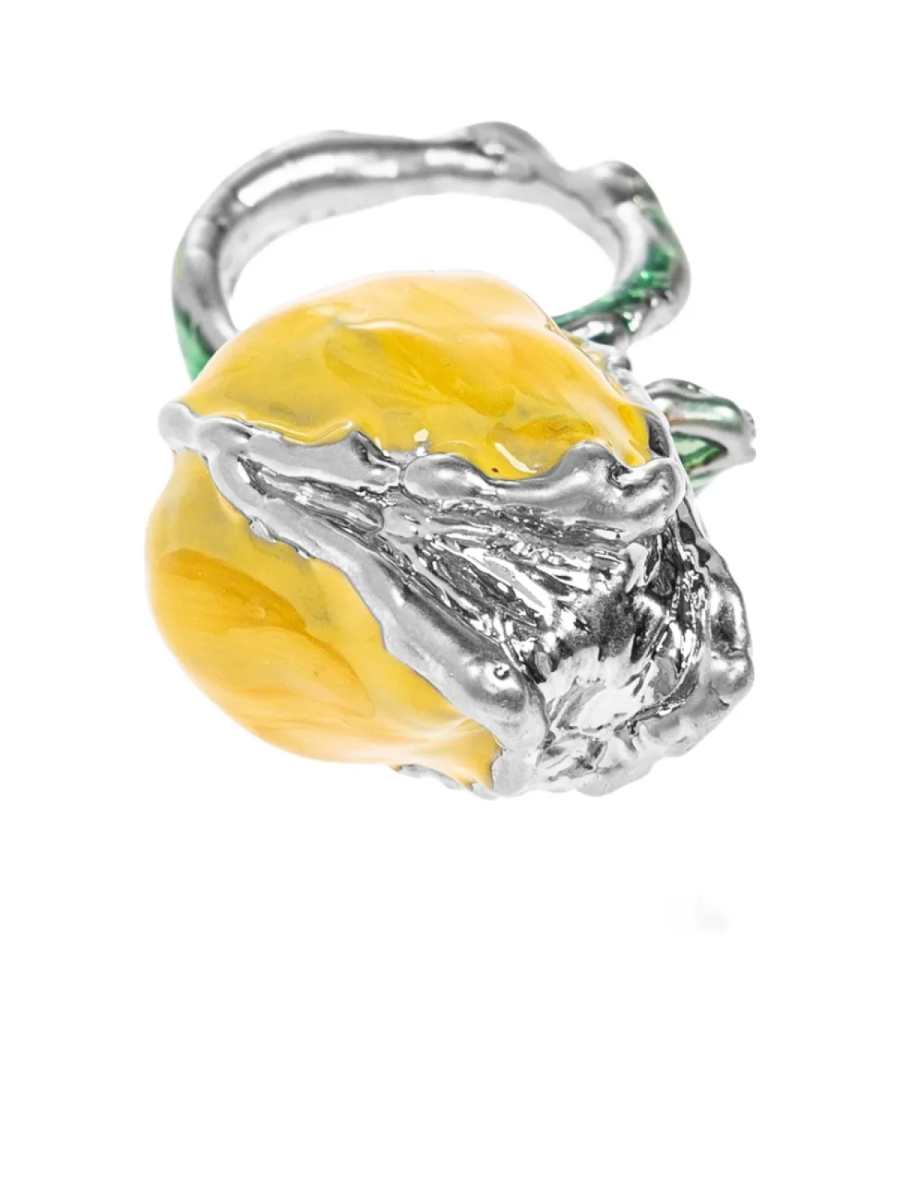 Эмалированное фруктовое кольцо Marni, желтый
Эмалированное фруктовое кольцо Marni, желтый