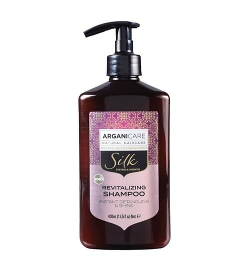 Шампунь распутывающий волосы с шелком 400 мл Arganicare Silk
Шампунь распутывающий волосы с шелком 400 мл Arganicare Silk