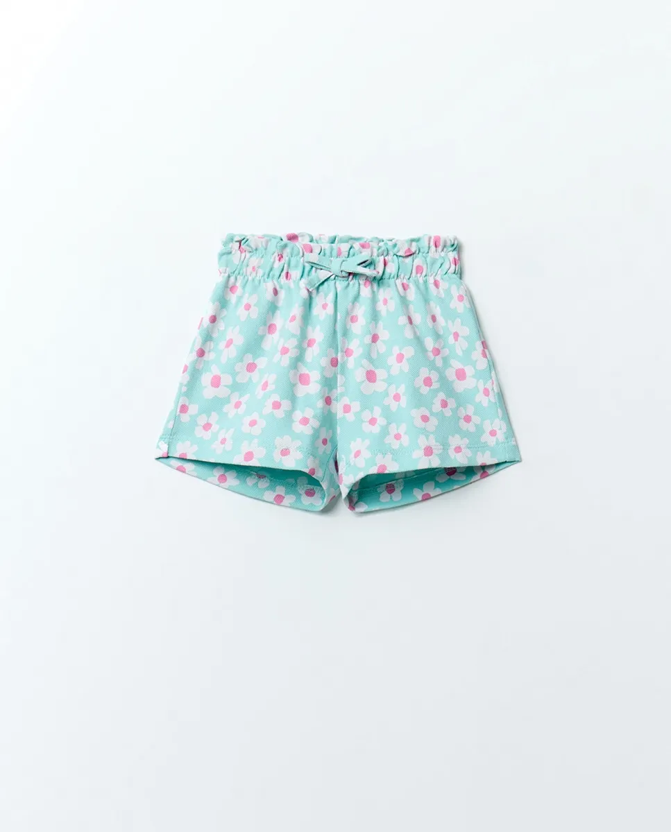 Короткие шорты с принтом Sfera, бирюзовый
Короткие шорты с принтом Sfera, бирюзовый