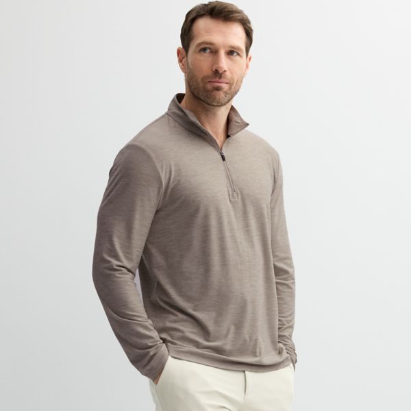 Мужской роскошный мягкий свитер на молнии длиной 1/4 Flx, цвет cade khaki
Мужской роскошный мягкий свитер на молнии длиной 1/4 Flx, цвет cade khaki
