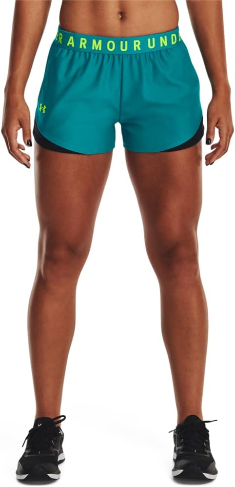 Under Armour Women's Play Up 3.0 шорты, (722) Coastal Teal/Black/Lime Surge
Under Armour Women's Play Up 3.0 шорты, (722) Coastal Teal/Black/Lime Surge