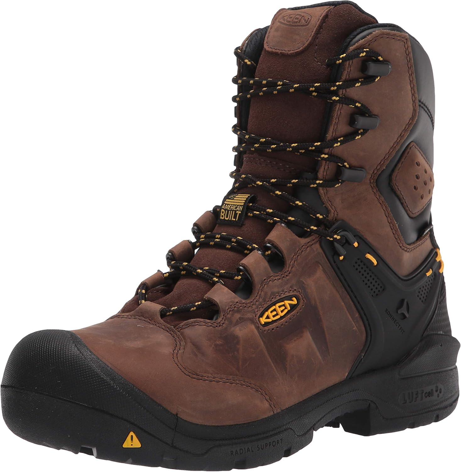 Мужские рабочие ботинки KEEN Utility Dover 8" с кожей, водонепроницаемые, с композитным носком, черный
Мужские рабочие ботинки KEEN Utility Dover 8" с кожей, водонепроницаемые, с композитным носком, черный