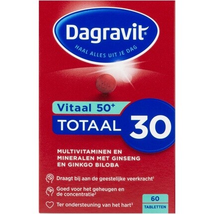 Dagravit Vital 50+ - Витамины - 60 таблеток
Dagravit Vital 50+ - Витамины - 60 таблеток