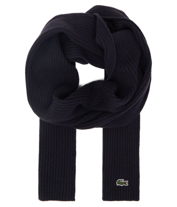 Шерстяной шарф Lacoste, синий
Шерстяной шарф Lacoste, синий