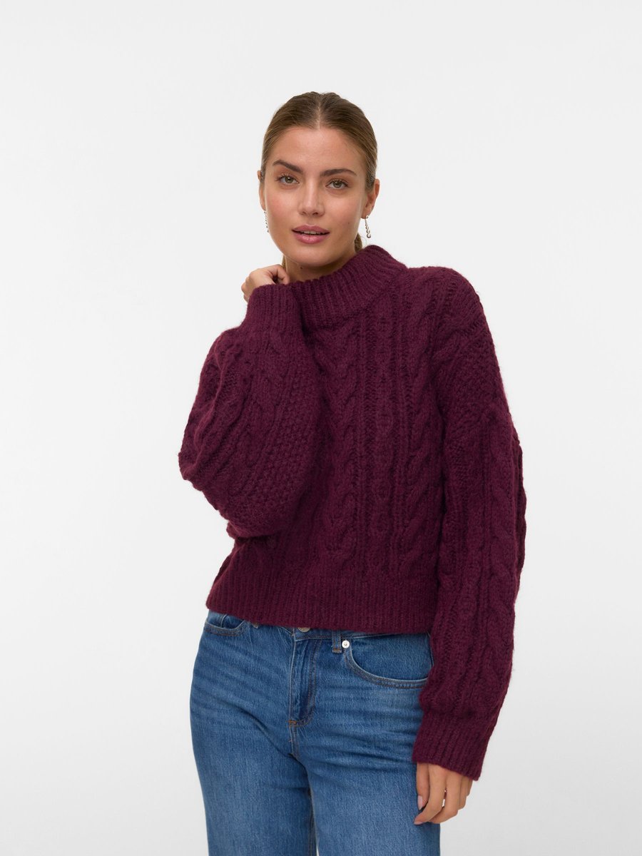 Джемпер Vero Moda VMDREAM CROP, Winetasting/Bordeaux
Джемпер Vero Moda VMDREAM CROP, Winetasting/Bordeaux