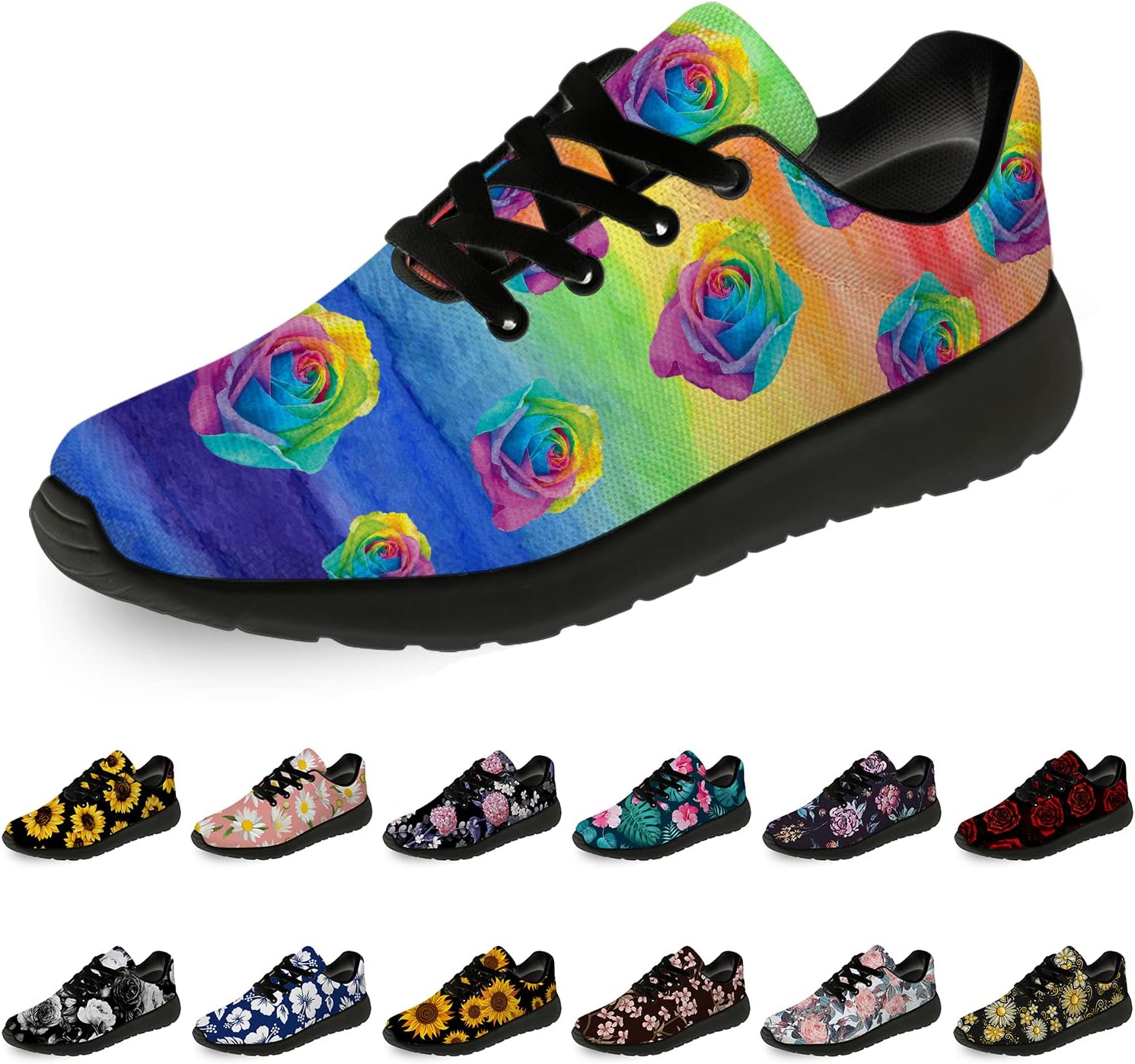 Цветочные кроссовки для женщин и мужчин, беговые кроссовки Horethy, 1993rainbow
Цветочные кроссовки для женщин и мужчин, беговые кроссовки Horethy, 1993rainbow