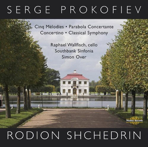 CD диск Prokofiev / Wallfisch / Southbank Sinfonia / Over: Cinq Melodies for Cello & Orchestra
CD диск Prokofiev / Wallfisch / Southbank Sinfonia / Over: Cinq Melodies for Cello & Orchestra