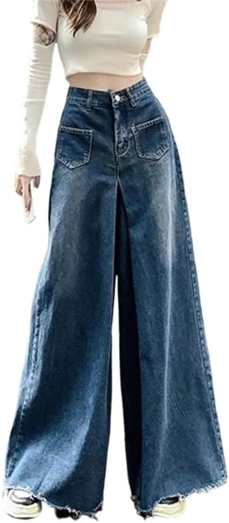 Женские джинсы с высокой талией и прямыми широкими штанинами Vintage Wide Leg, цвет Light Blue
Женские джинсы с высокой талией и прямыми широкими штанинами Vintage Wide Leg, цвет Light Blue