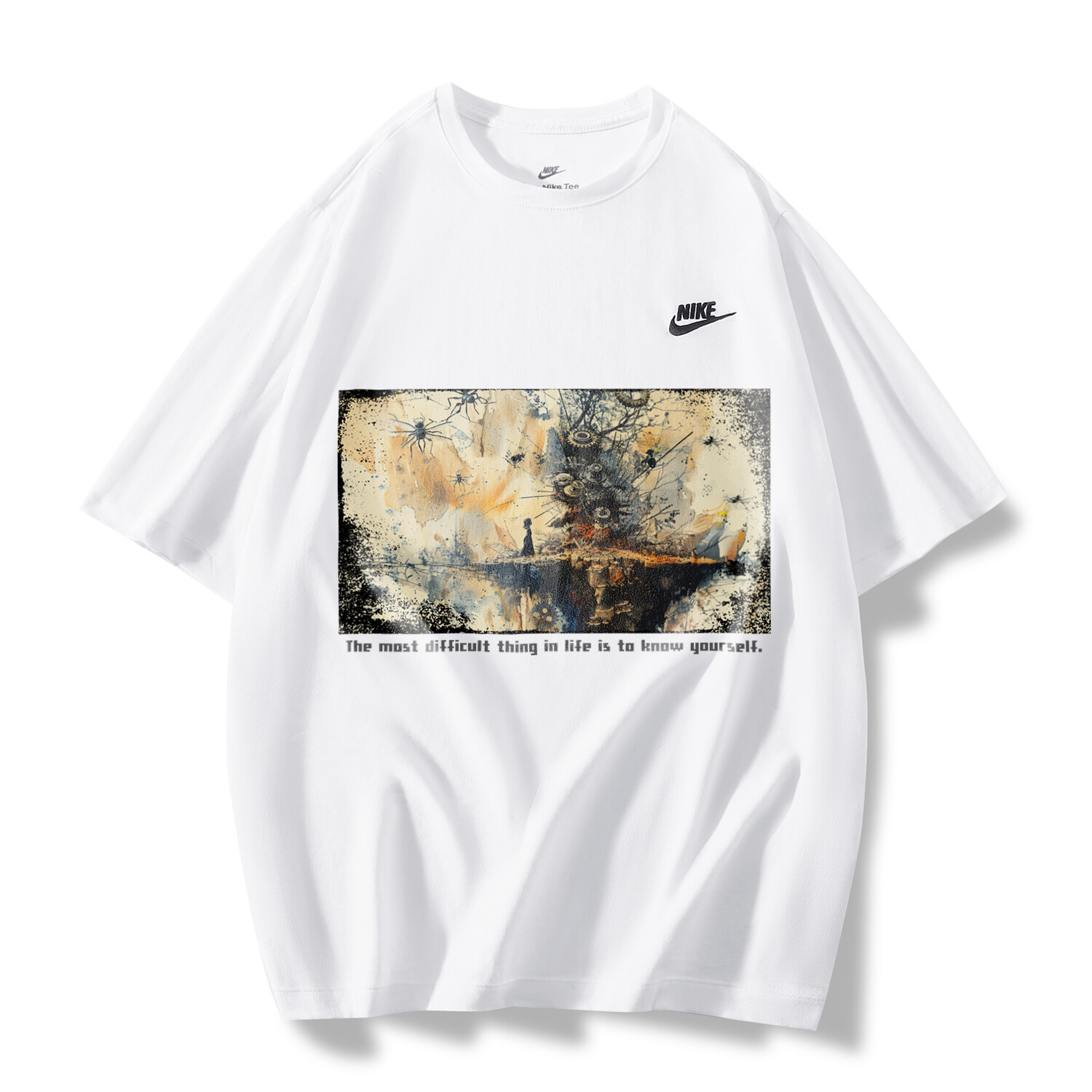 Футболка унисекс белая Nike, белый
Футболка унисекс белая Nike, белый