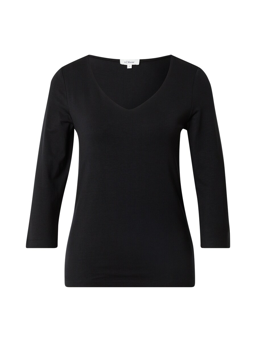 Рубашка s.Oliver, черный 
Рубашка s.Oliver, черный