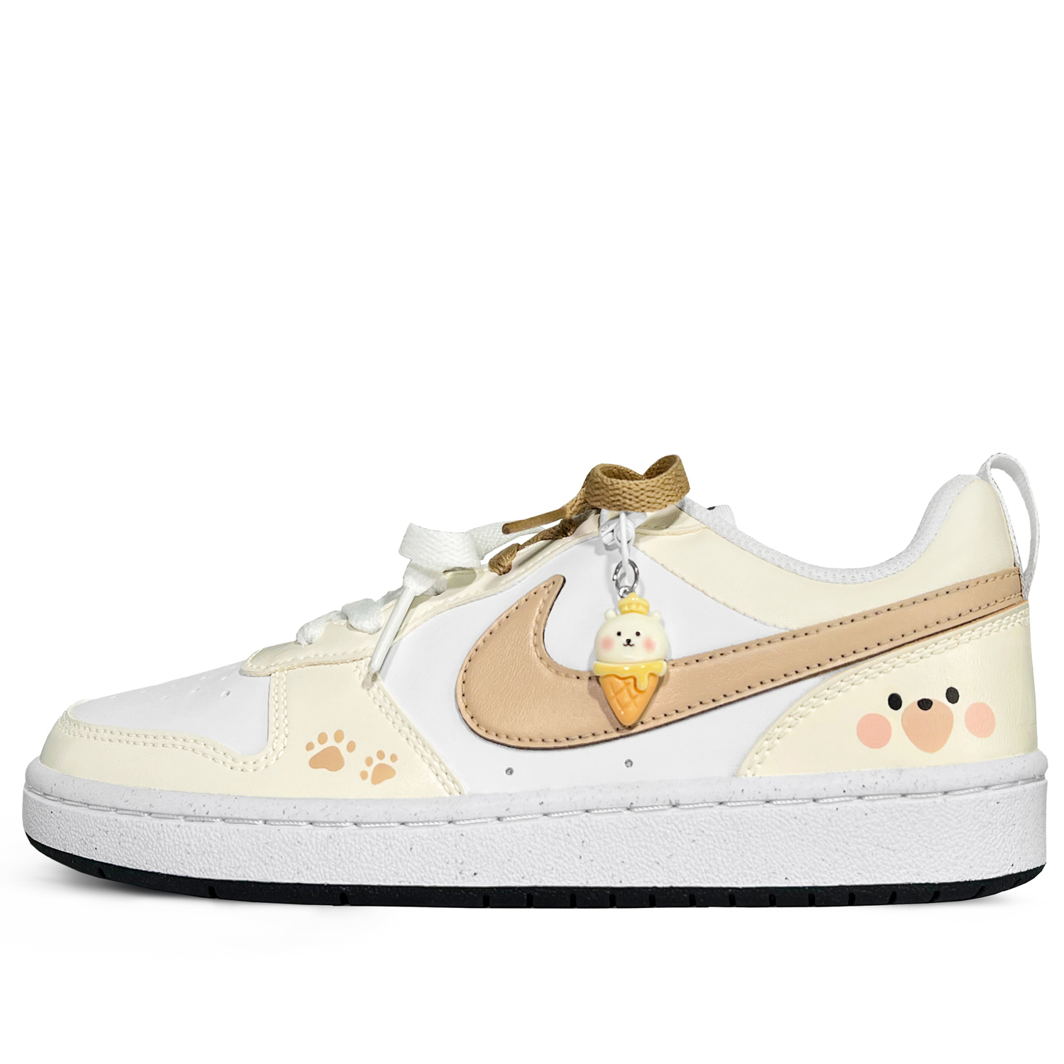 Nike Кроссовки для скейтбординга Court Borough Brownie The Bear дышащие низкие детские Cream Yellow для подростков
Nike Кроссовки для скейтбординга Court Borough Brownie The Bear дышащие низкие детские Cream Yellow для подростков