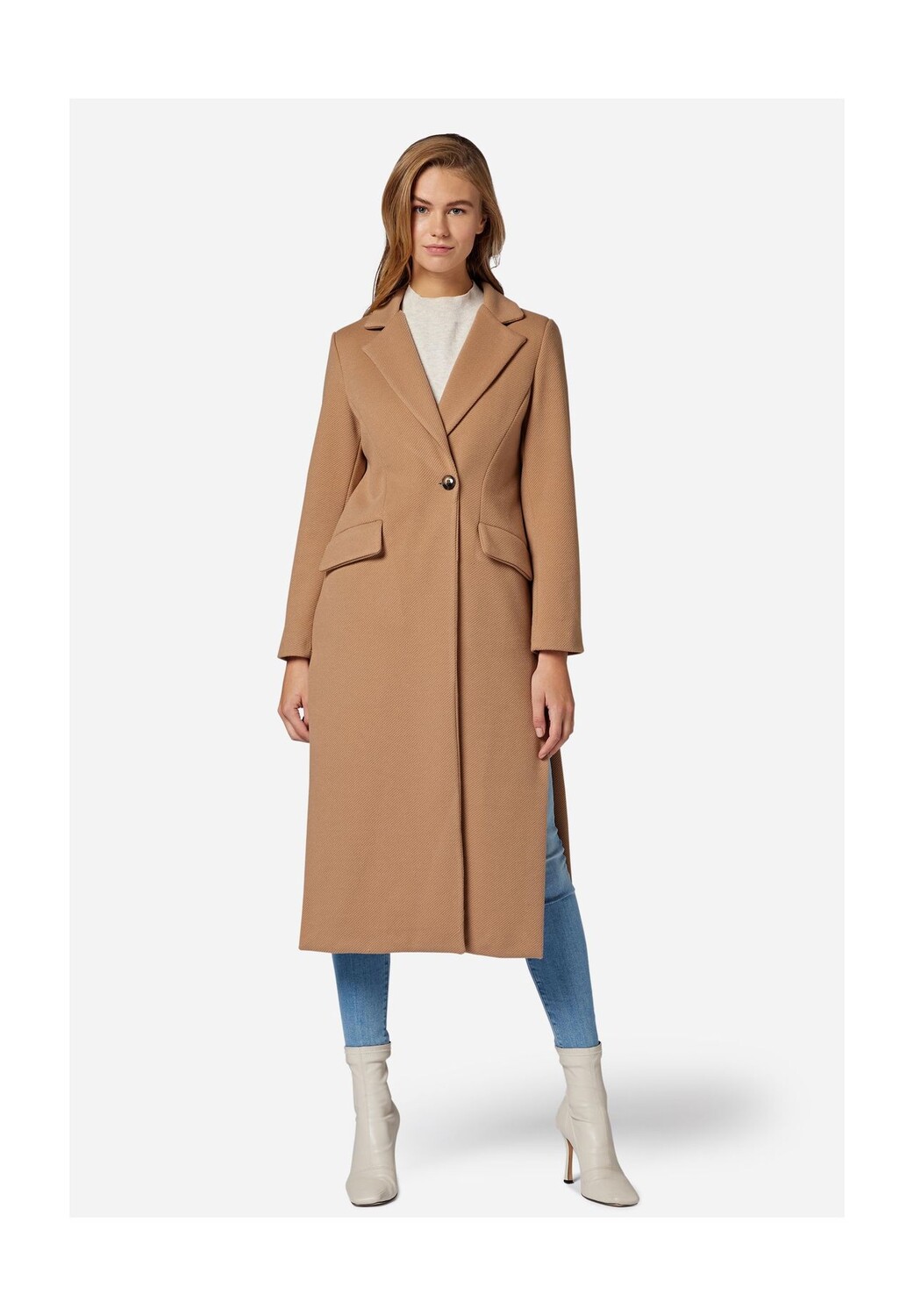 Женское пальто Grazia, женское пальто длиной до икры с разрезом сбоку RICANO, цвет Camel
Женское пальто Grazia, женское пальто длиной до икры с разрезом сбоку RICANO, цвет Camel