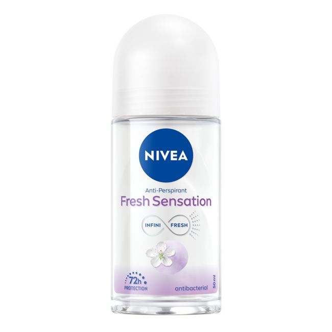 Шариковый дезодорант Fresh Sensation 72ч. Nivea, 50 мл
Шариковый дезодорант Fresh Sensation 72ч. Nivea, 50 мл