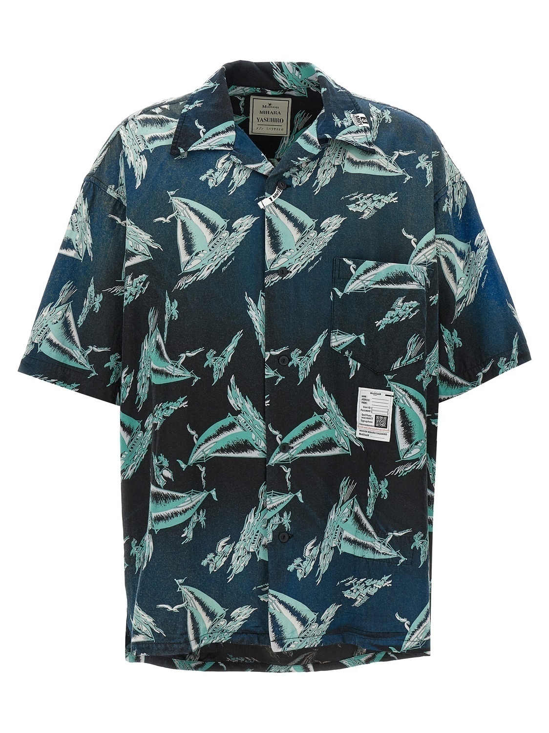 Винтажная рубашка Maison Mihara Yasuhiro, синий
Винтажная рубашка Maison Mihara Yasuhiro, синий