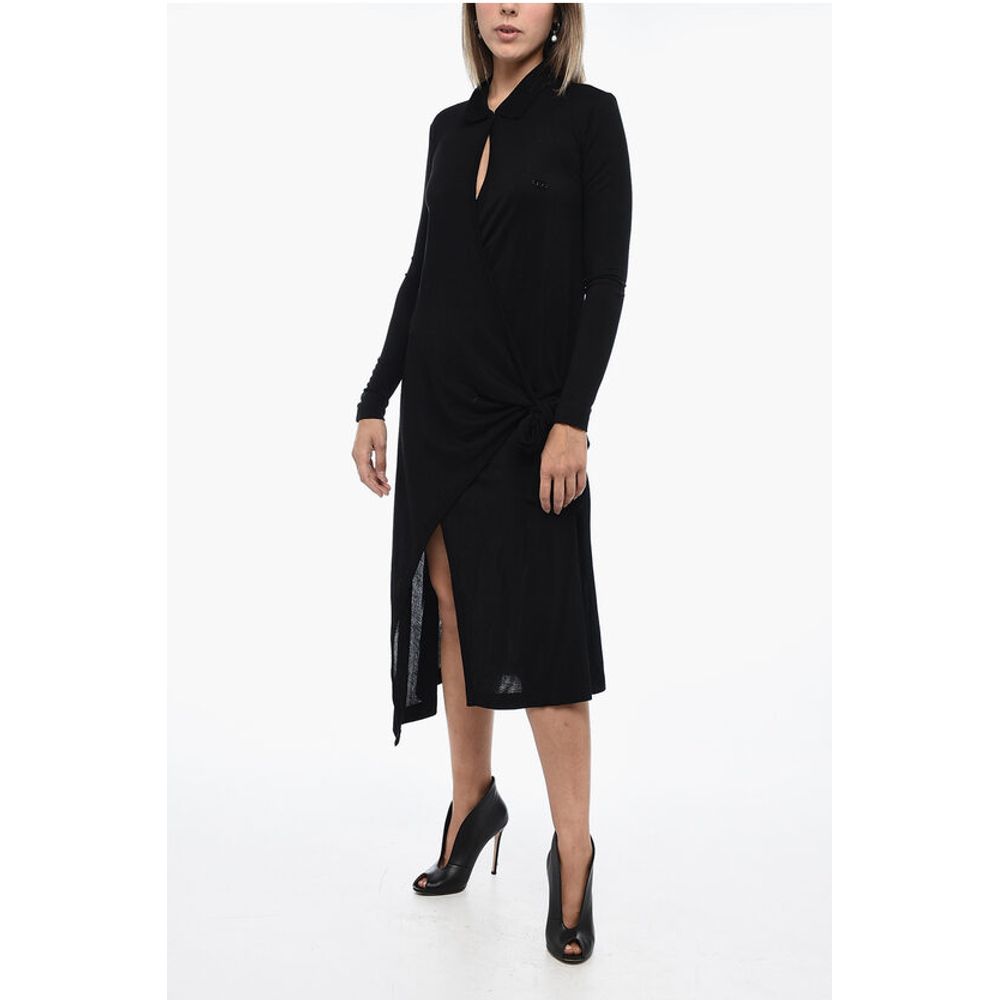 Платье D-WRIP с запахом и асимметричным подолом Diesel, черный
Платье D-WRIP с запахом и асимметричным подолом Diesel, черный