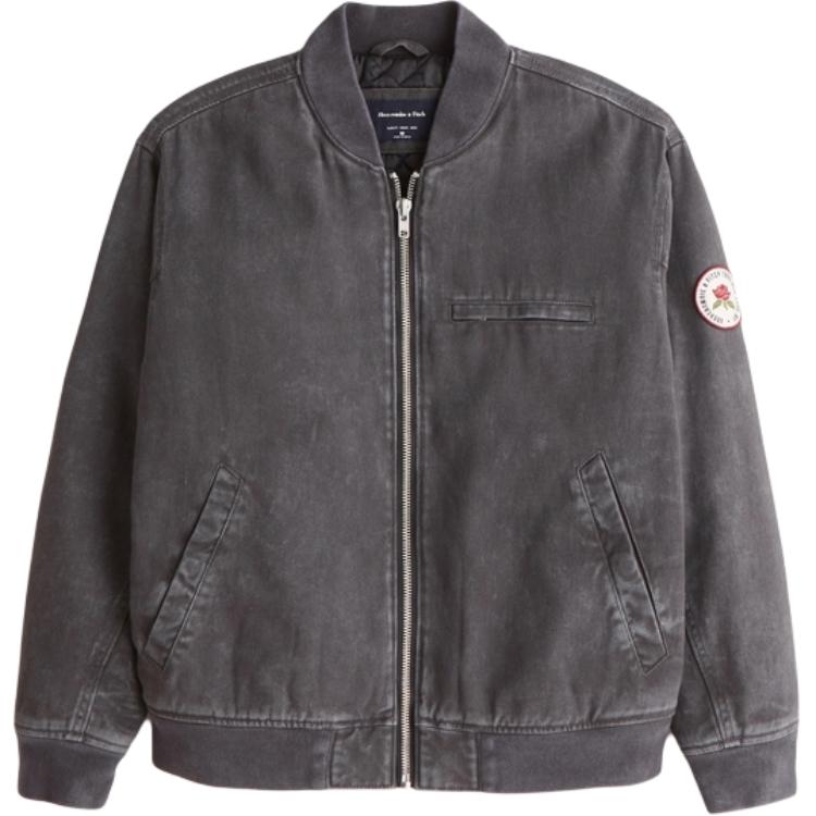 Abercrombie&Fitch Куртка мужская темно-серая, Dark Gray 
Abercrombie&Fitch Куртка мужская темно-серая, Dark Gray