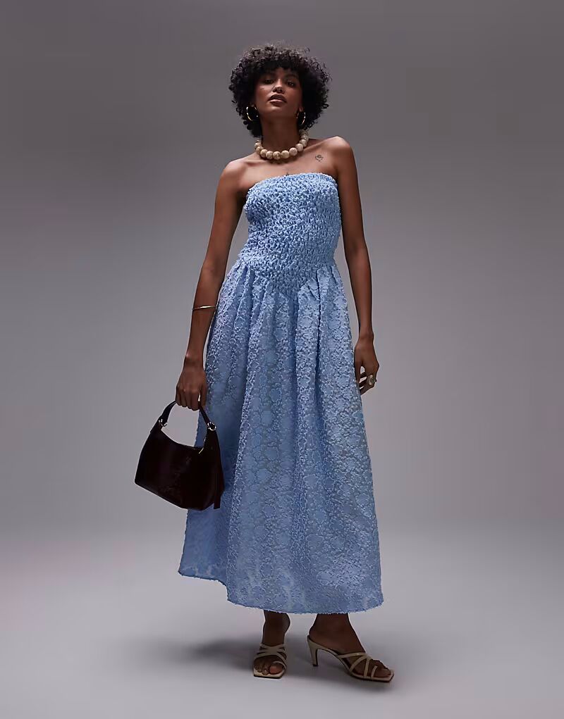 & Other Stories Платье миди с 3D-цветочным принтом и заниженной талией светло-голубого цвета
& Other Stories Платье миди с 3D-цветочным принтом и заниженной талией светло-голубого цвета