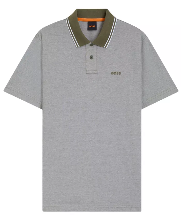 Мужская свободная поло Oxford-Piqué из хлопка Hugo Boss, зеленый
Мужская свободная поло Oxford-Piqué из хлопка Hugo Boss, зеленый