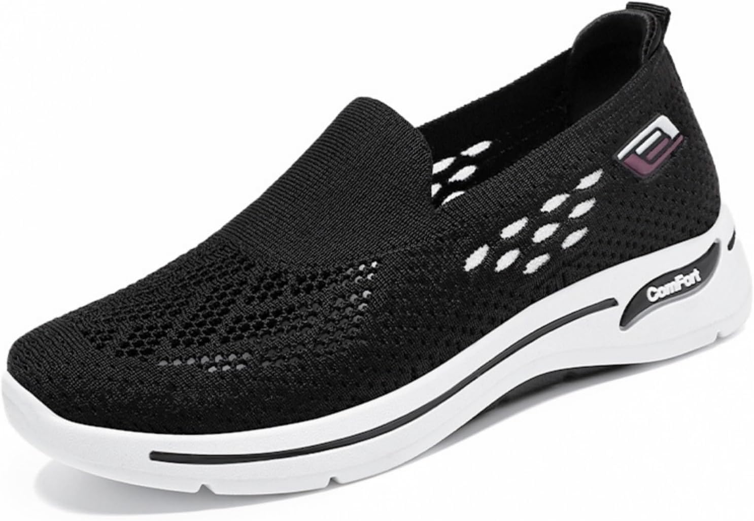 Женские слипоны для прогулок, повседневные легкие кроссовки с вырезами, удобные спортивные кроссовки, дышащие сетчатые тренеры, для путешествий, работы и вождения Generic, черный
Женские слипоны для прогулок, повседневные легкие кроссовки с вырезами, удобные спортивные кроссовки, дышащие сетчатые тренеры, для путешествий, работы и вождения Generic, черный