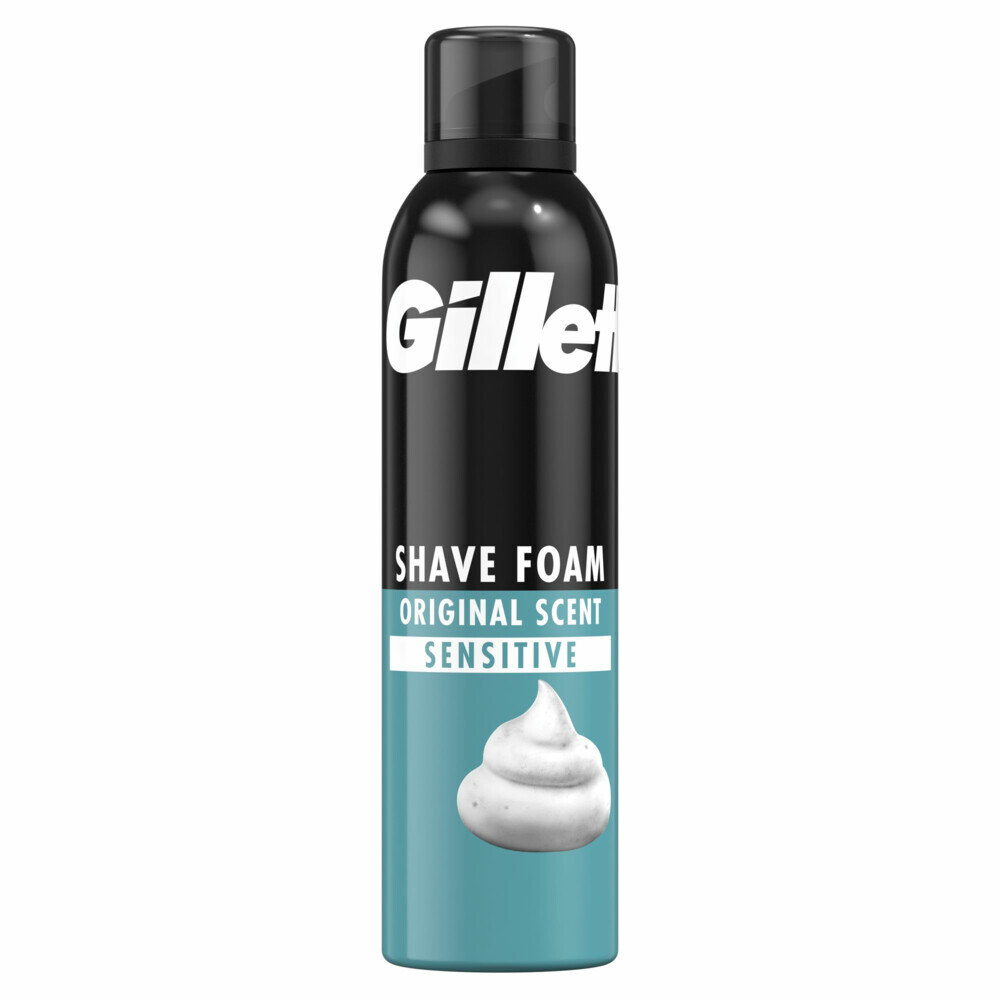 Sensitive Skin, Пена для бритья, 300 мл Gillette
Sensitive Skin, Пена для бритья, 300 мл Gillette