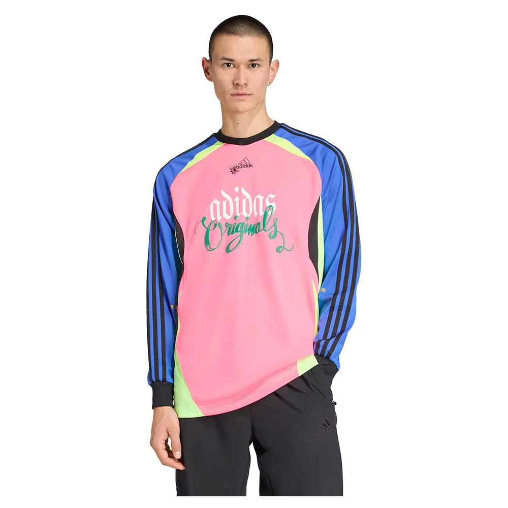 Толстовка adidas Originals Spiders Goalkeeper Loose, розовый
Толстовка adidas Originals Spiders Goalkeeper Loose, розовый