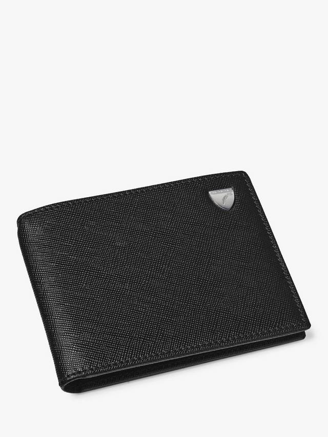 Кошелёк Billfold RFID из кожи Saffiano Aspinal of London, Black/Green
Кошелёк Billfold RFID из кожи Saffiano Aspinal of London, Black/Green