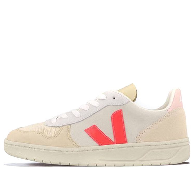 Кроссовки Veja V-10 Lace-Up 'Beige Neon Pink' VX032188, бежевый 
Кроссовки Veja V-10 Lace-Up 'Beige Neon Pink' VX032188, бежевый