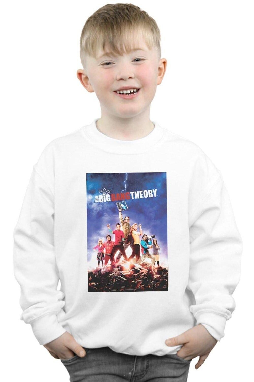 Толстовка с плакатом с персонажем The Big Bang Theory, белый
Толстовка с плакатом с персонажем The Big Bang Theory, белый