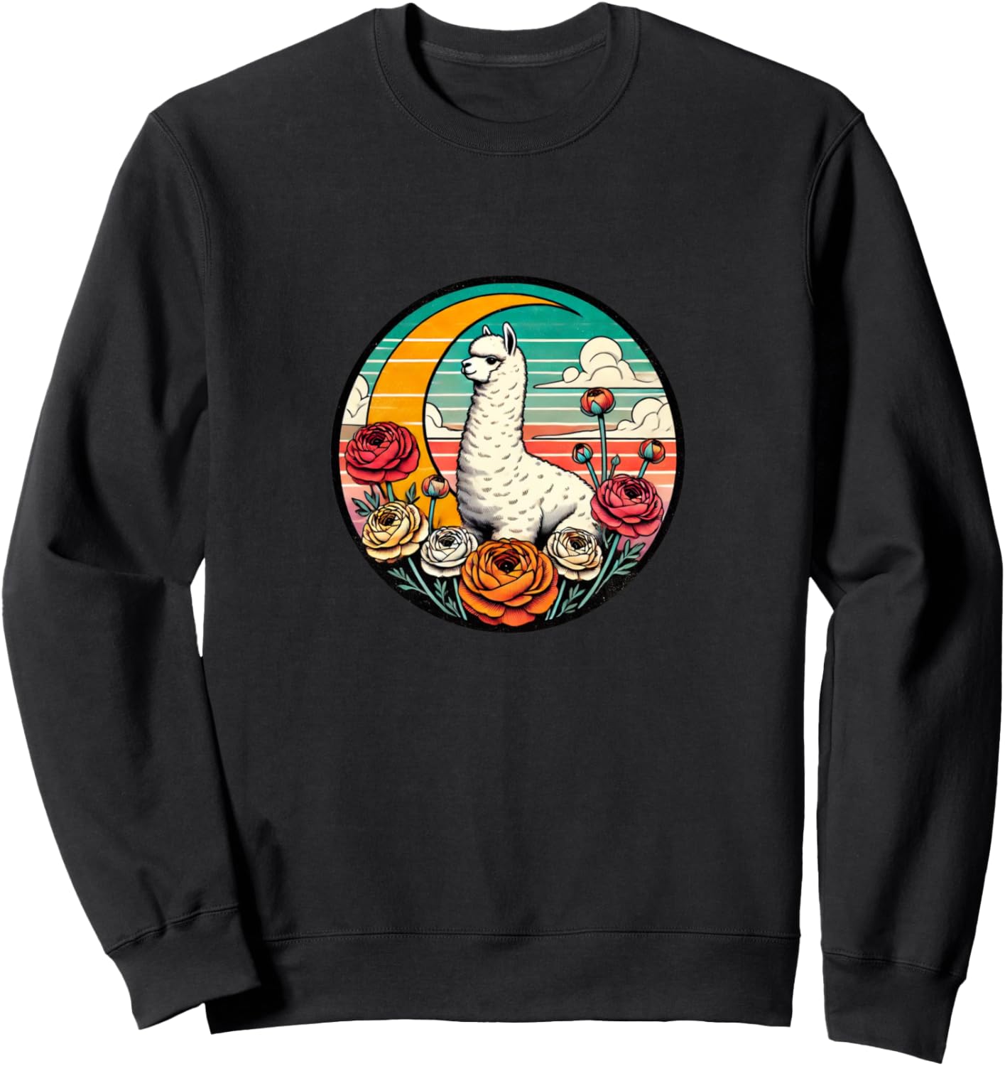 Красивая толстовка с изображением альпаки Vintage Alpaca Loves Snugg, черный
Красивая толстовка с изображением альпаки Vintage Alpaca Loves Snugg, черный