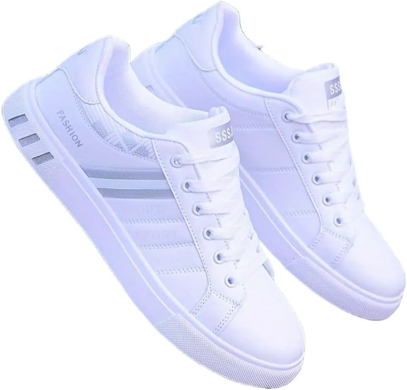 Модные мужские кроссовки для скейтборда в стиле стрит, удобные, с нескользящей подошвой и шнуровкой, прочные кроссовки для мужских активностей на улице Hhhchpm, белый
Модные мужские кроссовки для скейтборда в стиле стрит, удобные, с нескользящей подошвой и шнуровкой, прочные кроссовки для мужских активностей на улице Hhhchpm, белый