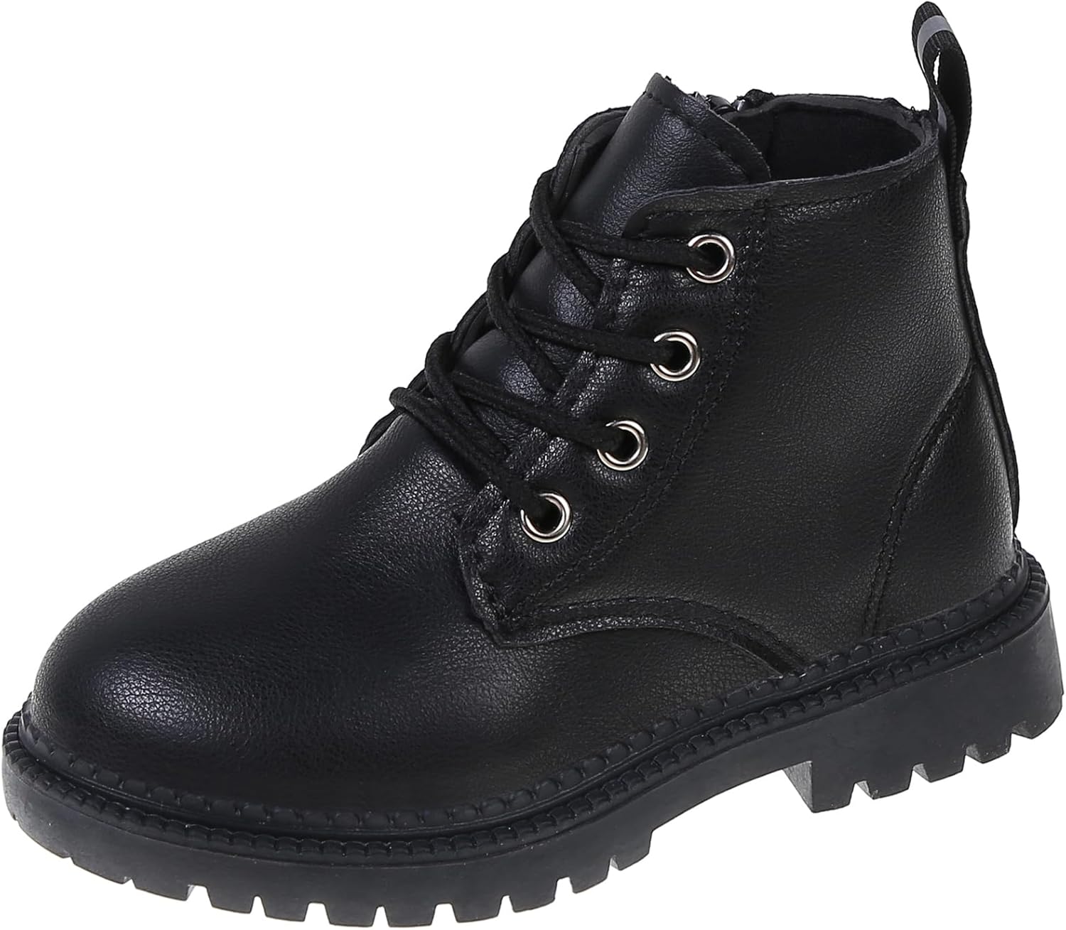 Мальчики Девочки Водонепроницаемые Ботинки на шнуровке с боковой молнией до щиколотки для улицы, военные, школьные, тактические боевые (для малышей/маленьких детей) VINIGIAGIA, Black
Мальчики Девочки Водонепроницаемые Ботинки на шнуровке с боковой молнией до щиколотки для улицы, военные, школьные, тактические боевые (для малышей/маленьких детей) VINIGIAGIA, Black