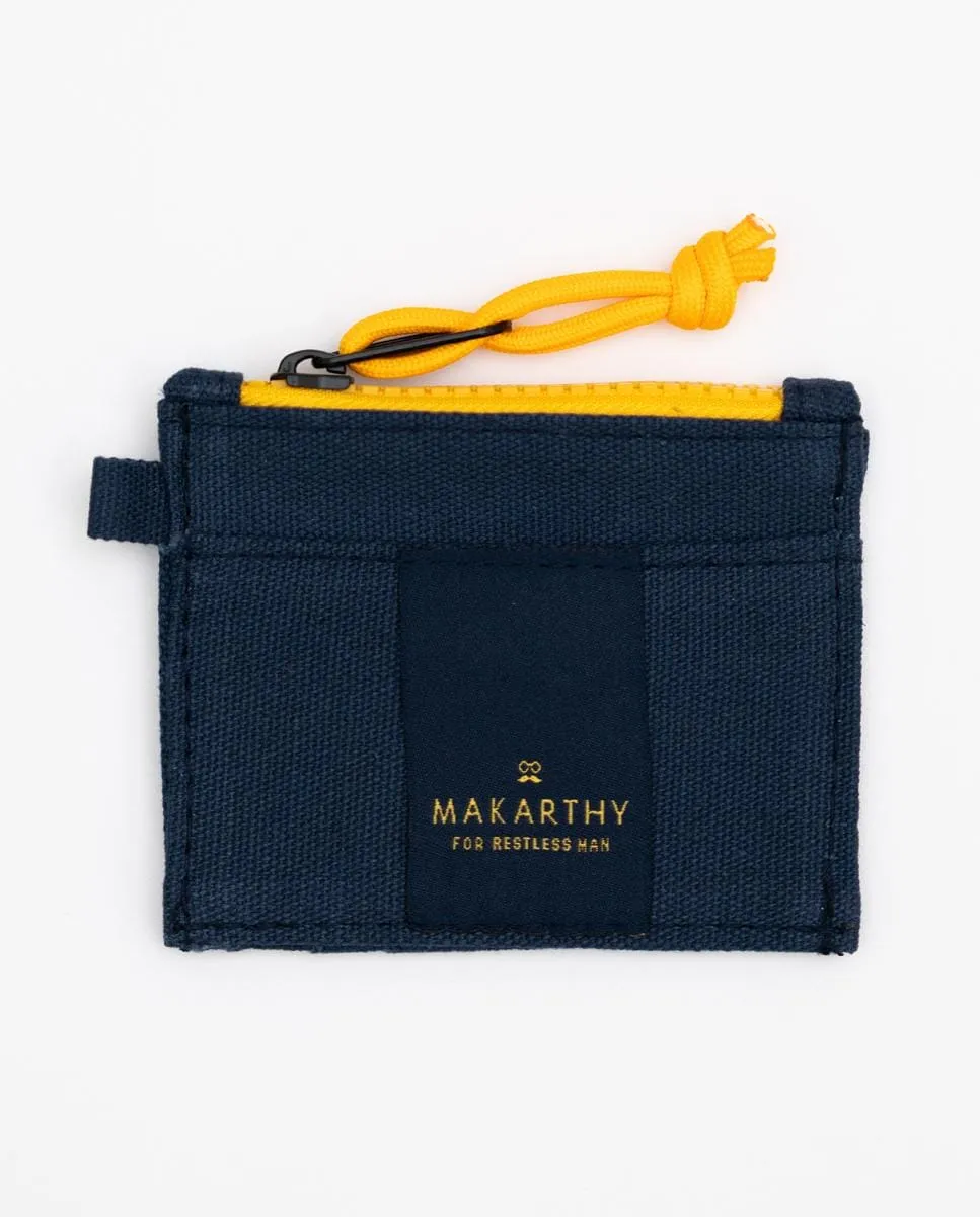 Мужской держатель карт на молнии Makarthy, тёмно-синий
Мужской держатель карт на молнии Makarthy, тёмно-синий