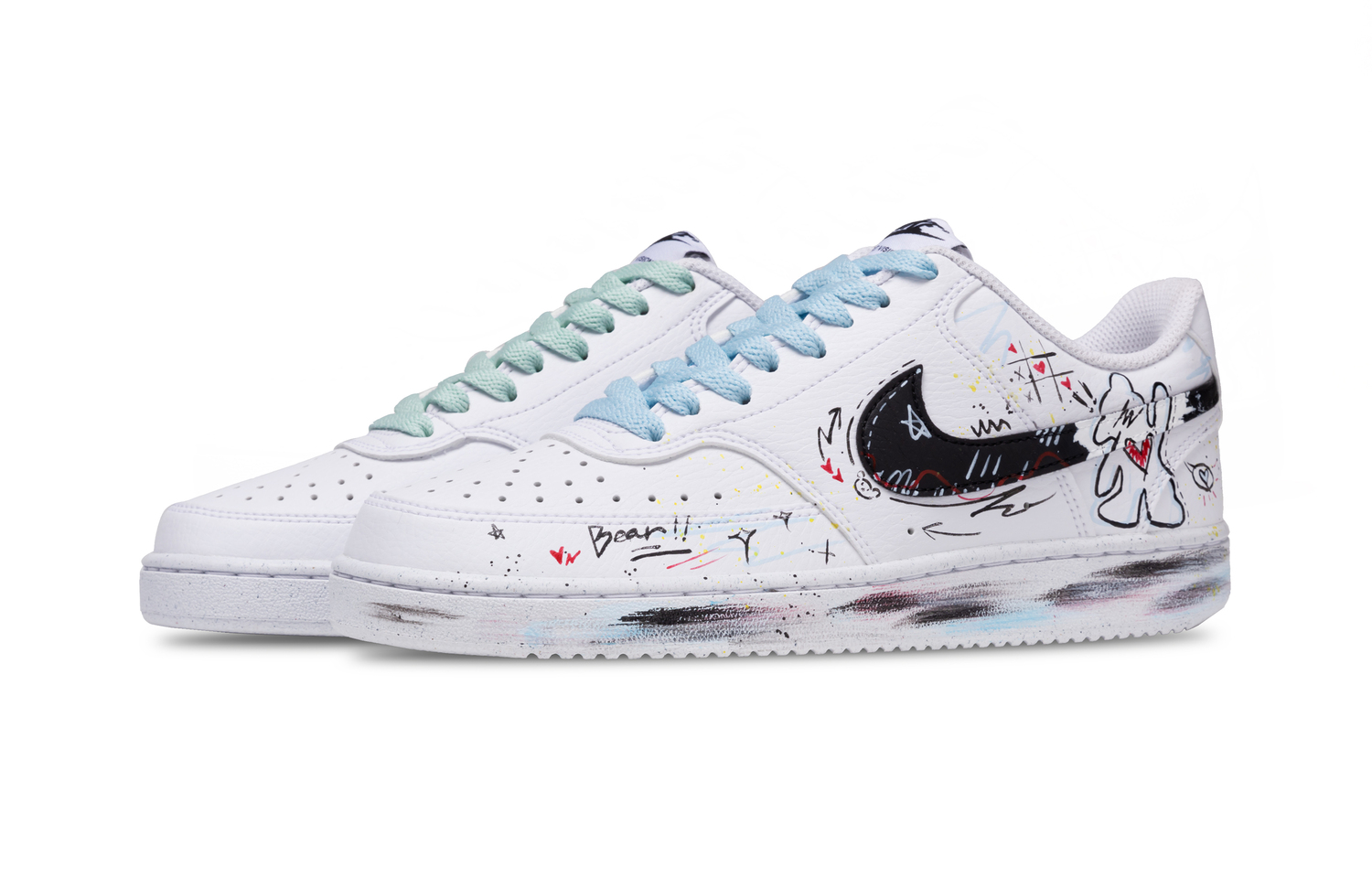 Nike Court Vision 1 устойчивые к истиранию низкие скейтерские кроссовки мужские blue green mismatched
Nike Court Vision 1 устойчивые к истиранию низкие скейтерские кроссовки мужские blue green mismatched