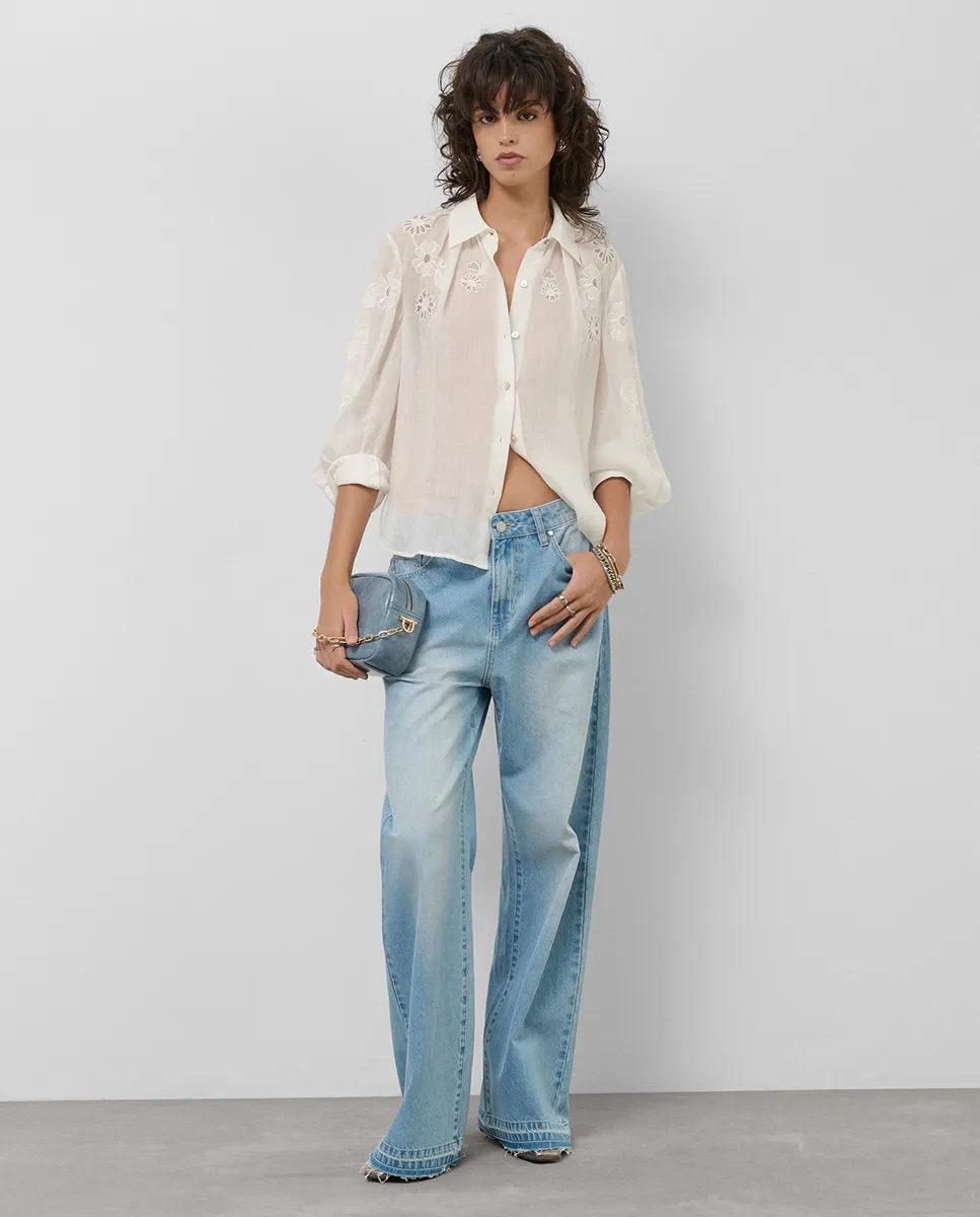 Женские джинсы широкого кроя Roberto Verino, синий
Женские джинсы широкого кроя Roberto Verino, синий