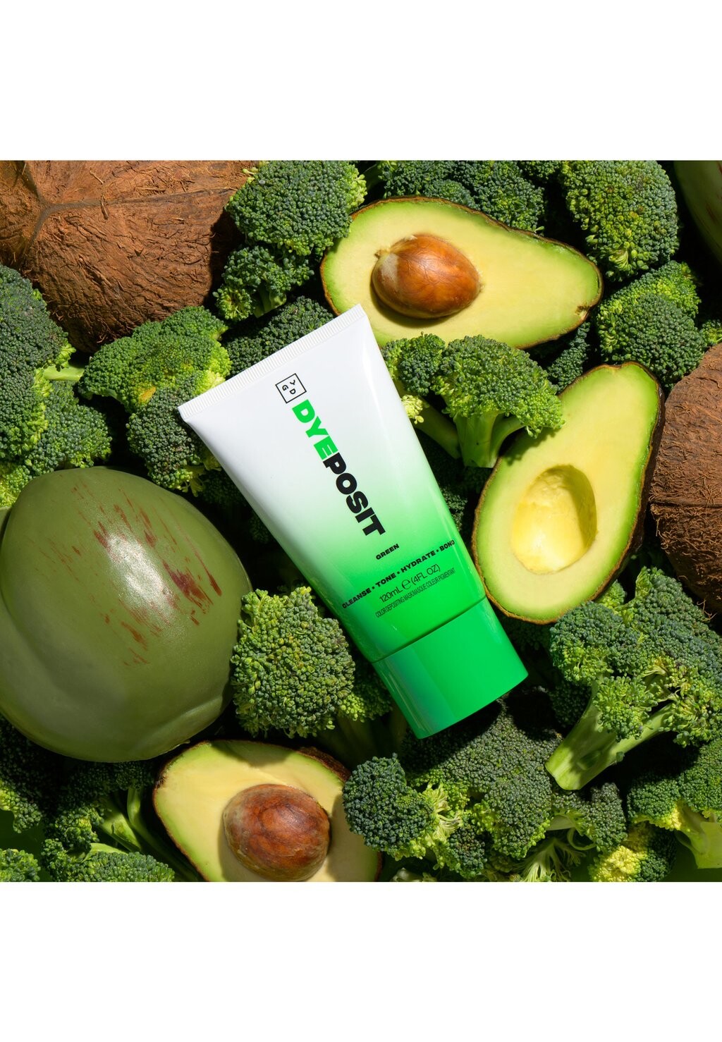 Уход за волосами DYEPOSIT HAIR MASK Good Dye Young, зеленый
Уход за волосами DYEPOSIT HAIR MASK Good Dye Young, зеленый