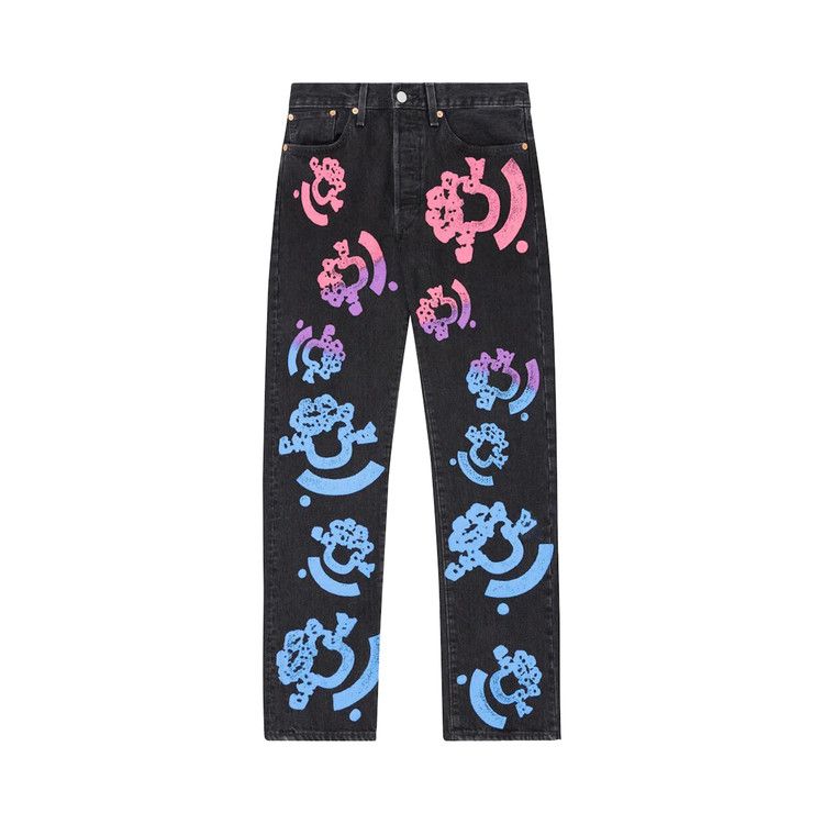 Джинсы Levis x Denim Tears Bstroy Tears 501 Jeans, Washed Black
Джинсы Levis x Denim Tears Bstroy Tears 501 Jeans, Washed Black