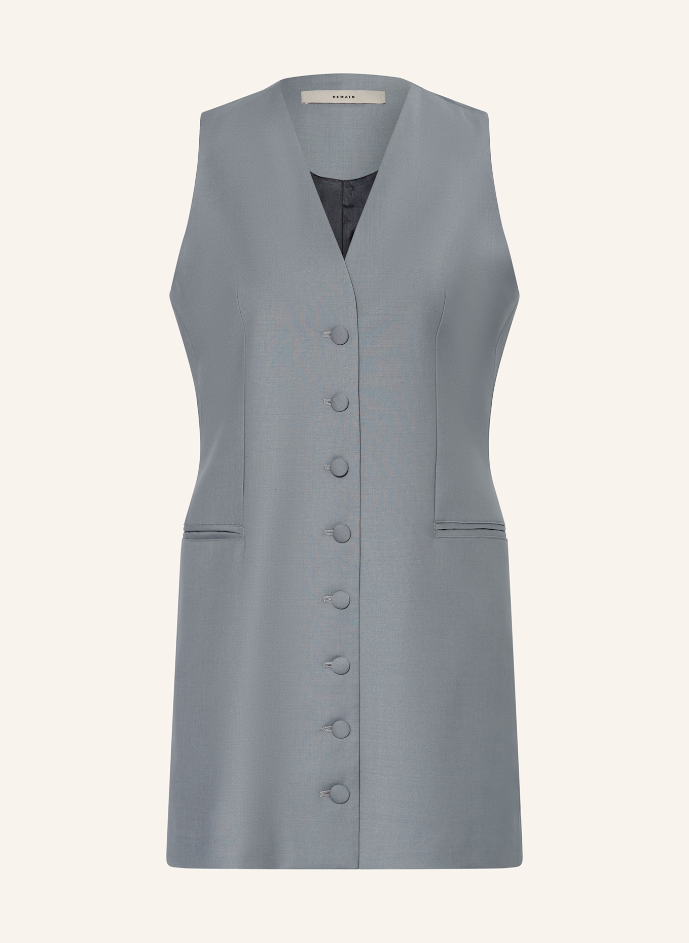 Блейзер жилет Remain, серый
Блейзер жилет Remain, серый
